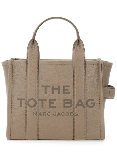 Small Leather Tote Bag Grey - MARC JACOBS - BALAAN 2