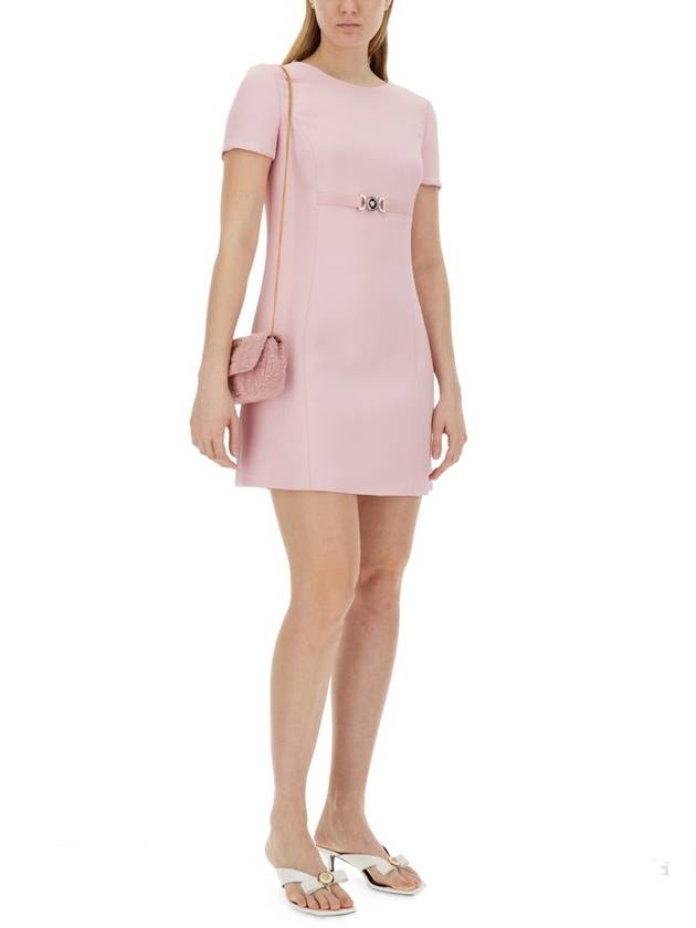 short dress 1013214 1A10091 1PR20 PALE PINK - VERSACE - BALAAN 3