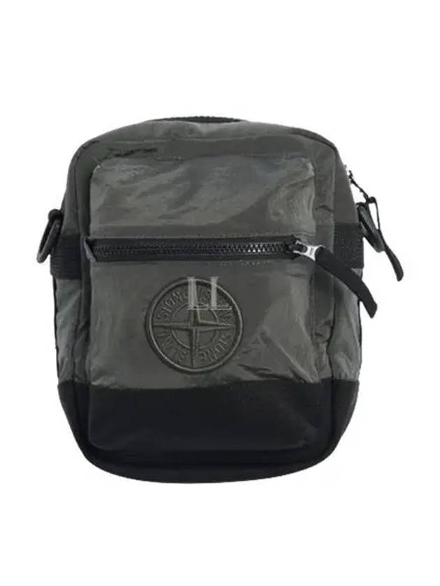 Logo Patch Cross Bag Green - STONE ISLAND - BALAAN 2