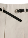 Round Real Leather Belt Black - JUN BY JUN K - BALAAN 3