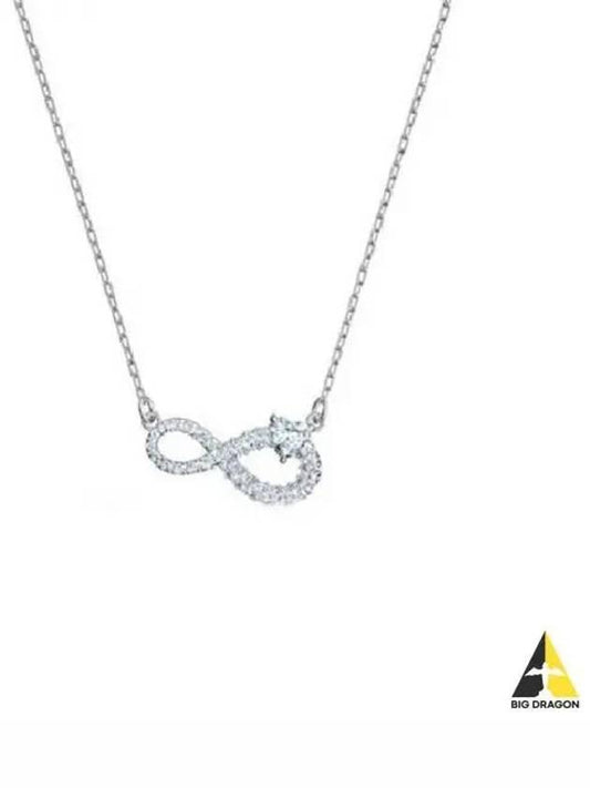 Infinity Necklace Silver - SWAROVSKI - BALAAN 2
