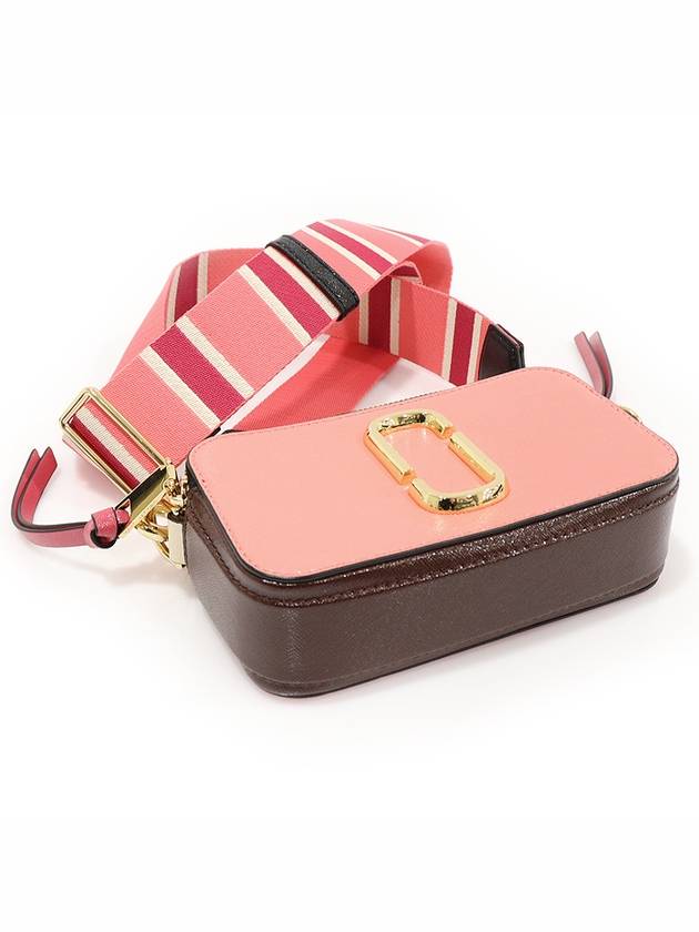 M0012007 Multi color Saffiano Snapshot Camera Crossbody Bag - MARC JACOBS - BALAAN 5