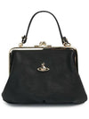 Women s Logo Tote Bag Black 4B010007W L001N N402 - VIVIENNE WESTWOOD - BALAAN 1