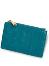 Intrecciato Card Wallet Blue - BOTTEGA VENETA - BALAAN 5