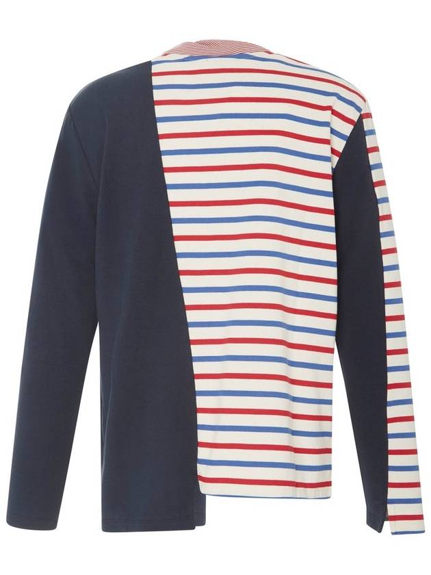 J.W AndersonStriped And Embroidered Jersey T-Shirt - JW ANDERSON - BALAAN 5