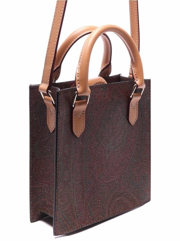 Paisley Tote Bag Brown - ETRO - BALAAN 4