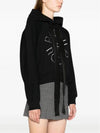 Medallion Organic Cotton Hoodie Black - PATOU - BALAAN 4