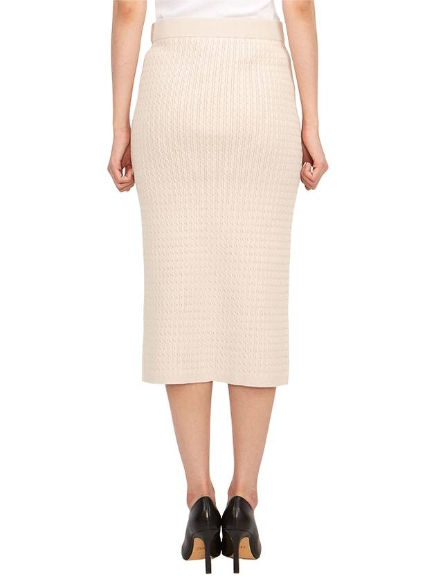 Ginosa Pencil Skirt Ivory - MAX MARA - BALAAN 5