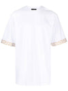 Greca Gym Logo Crew Neck Short Sleeve T-Shirt White - VERSACE - BALAAN 2