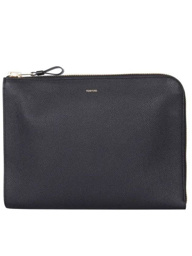 Men's Berkeley Clutch Bag Black - TOM FORD - BALAAN 1