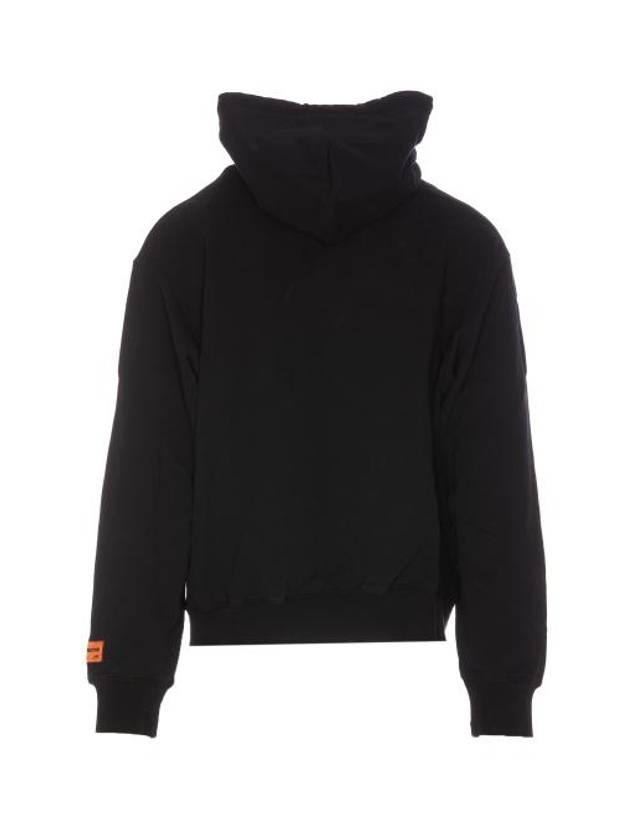 Hooded Sweatshirt HMBB024C99JER004 1001 Black - HERON PRESTON - BALAAN 3