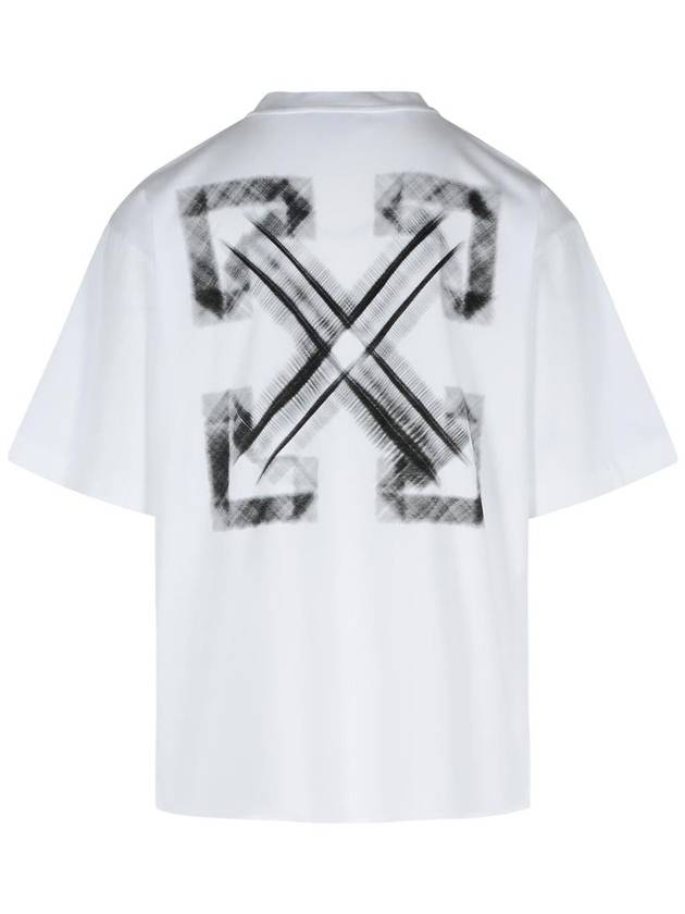 Off-White 'Vibe Arrow' White Cotton T-Shirt - OFF WHITE - BALAAN 3