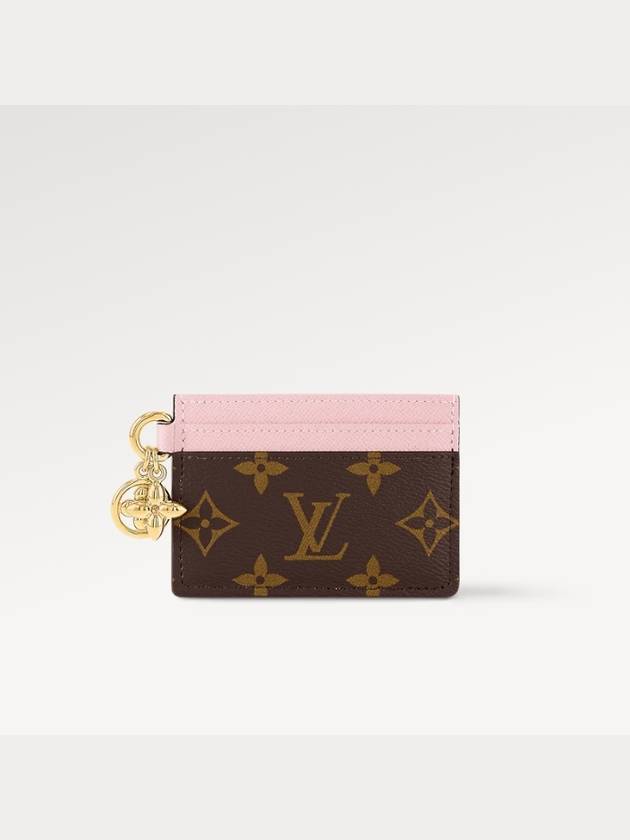 LV Charm Monogram Card Wallet Pink Brown - LOUIS VUITTON - BALAAN 2