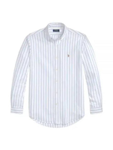 POLO RALPHLAUREN color pony logo embroidery striped shirt 710944611001 - POLO RALPH LAUREN - BALAAN 1