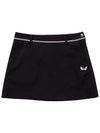 Golf Wear Back Pleated Culotte Golf Skirt WB21SUWQ01BK Black - WHITEBALL - BALAAN 5