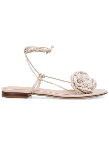 Magda Butrym Crochet Flower Sandal - MAGDA BUTRYM - BALAAN 1