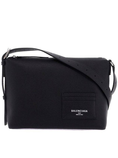 Small Leather Shoulder Bag Black - BALENCIAGA - BALAAN 2