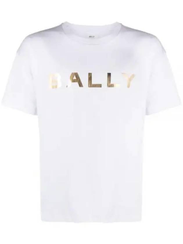 short sleeve t-shirt MJE04T CO018 U001 WHITE - BALLY - BALAAN 2