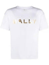 Logo Printed Short Sleeve T-Shirt White - BALLY - BALAAN 2