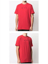 Marker Arrow Short Sleeve T-Shirt Red - OFF WHITE - BALAAN 5