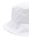 Logo Patch Nylon Bucket Hat Off-White - MONCLER - BALAAN 3