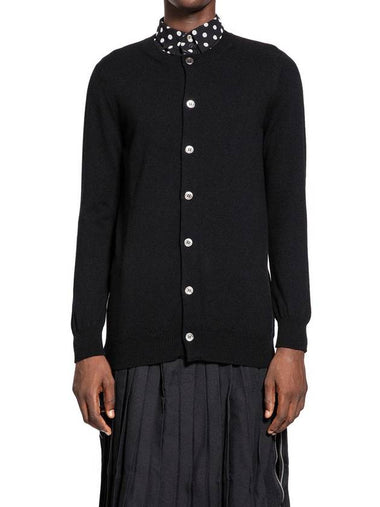 Comme Des Garçons Black Cardigan - COMME DES GARCONS - BALAAN 1