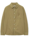 Essence Garment Washed Shirt SAND BEIGE - WEST GRAND BOULEVARD - BALAAN 2