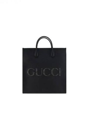 Logo leather medium tote bag 270512 - GUCCI - BALAAN 1