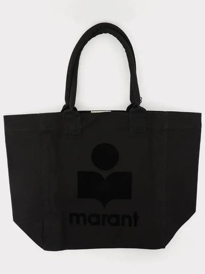 Yenky Logo Tote Bag Black - ISABEL MARANT - BALAAN 2