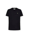 ORB Logo Cotton Short Sleeve T-Shirt Black - VIVIENNE WESTWOOD - BALAAN 2