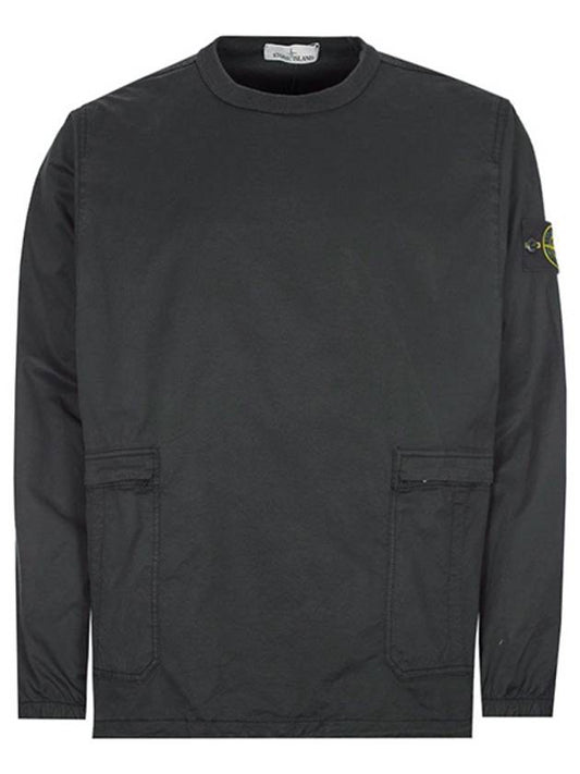 Wappen Twill Pocket Sweatshirt Grey - STONE ISLAND - BALAAN 2