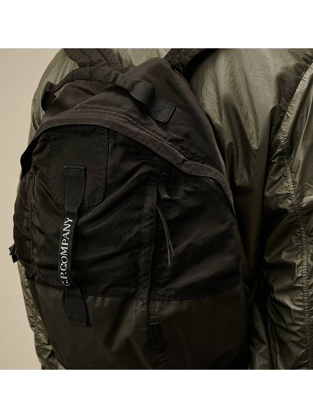 Logo Backpack Black - CP COMPANY - BALAAN 4