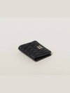 Matelasse Leather Half Wallet Black - MIU MIU - BALAAN 5