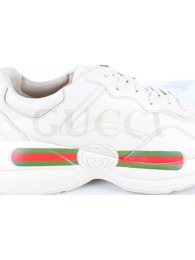 Band logo rhyton sneakers 7 5 265 - GUCCI - BALAAN 7