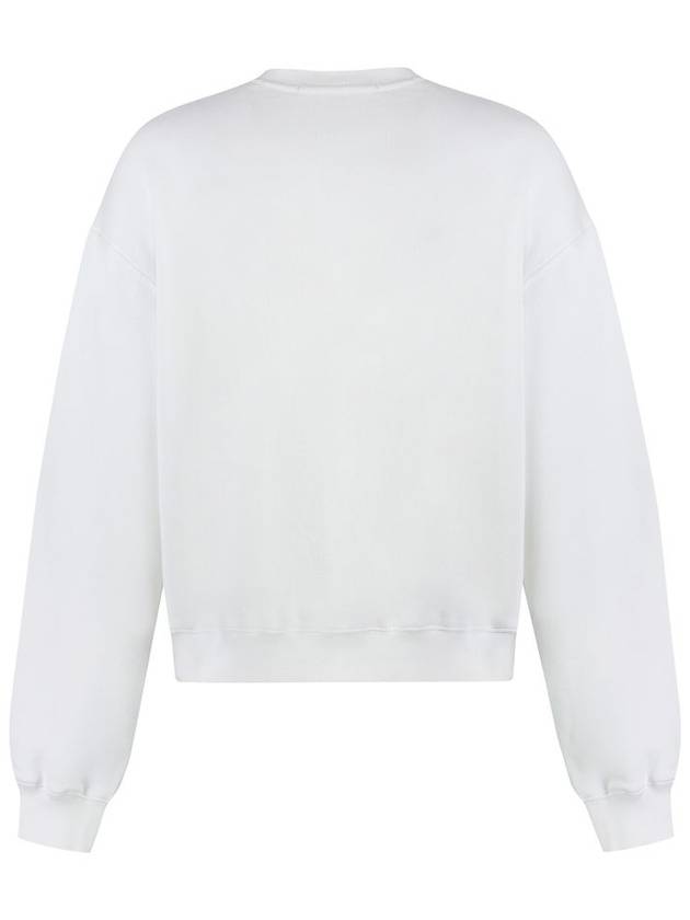 Alexander Wang Puff Logo Structure Terry Sweatshirt White - ALEXANDER WANG - BALAAN 3