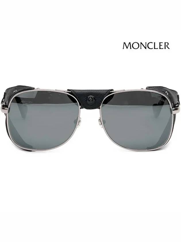 Sunglasses ML0183 14D polarized leather strap - MONCLER - BALAAN 3