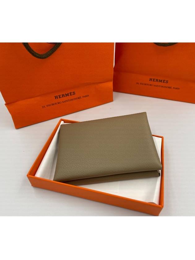 Calvi Duo Compact Card Wallet H085238CK8Q - HERMES - BALAAN 3