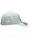 Embroidered Logo Ball Cap White - MONCLER - BALAAN 3