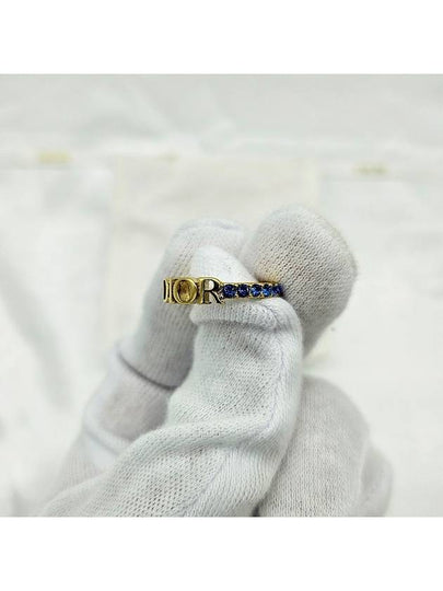 Dior Revolution Ring Gold Blue R1009DVOCY - CHANEL - BALAAN 2