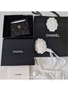 Classic Card Holder Grained Calfskin & Gold Black - CHANEL - BALAAN 6