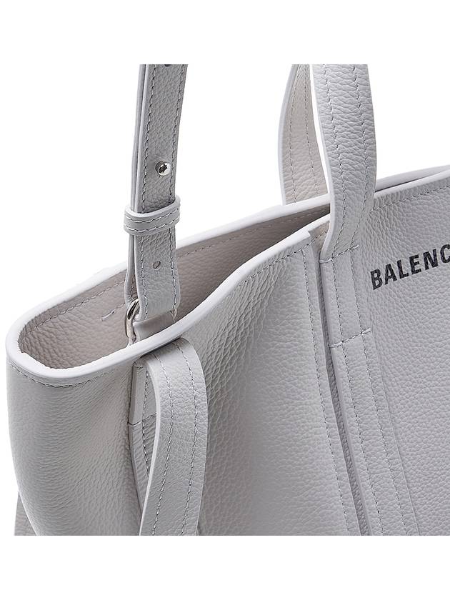 Calfskin Everyday Tote Bag White - BALENCIAGA - BALAAN 8