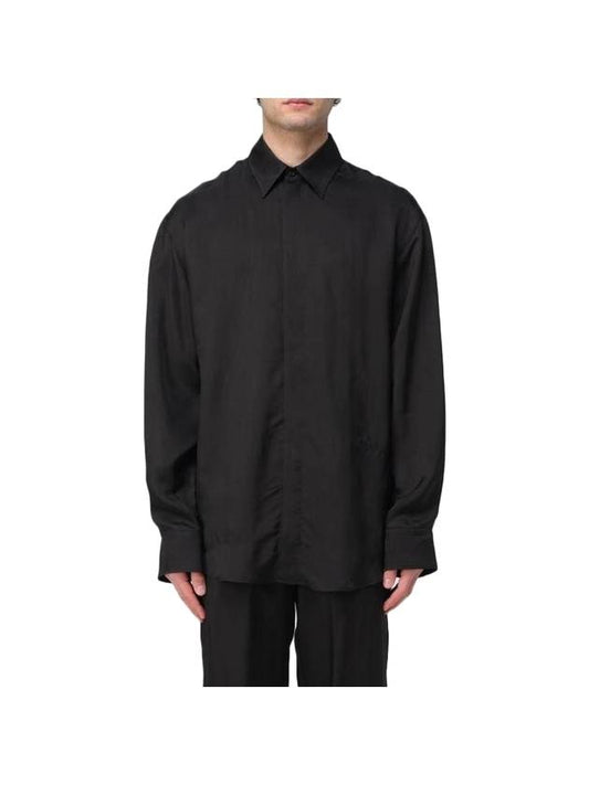 Shirt 3640ME04X247015 99 Black - MSGM - BALAAN 1