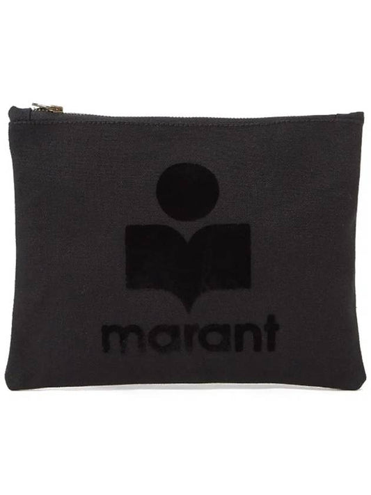 Nettia Mini Clutch Bag Black - ISABEL MARANT - BALAAN 2