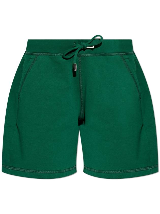 Dsquared2 Logo Shorts, Women's, Green - DSQUARED2 - BALAAN 1