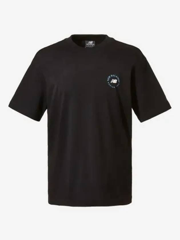 Uni NB Boy Travel T Shirt 19 Black - NEW BALANCE - BALAAN 1