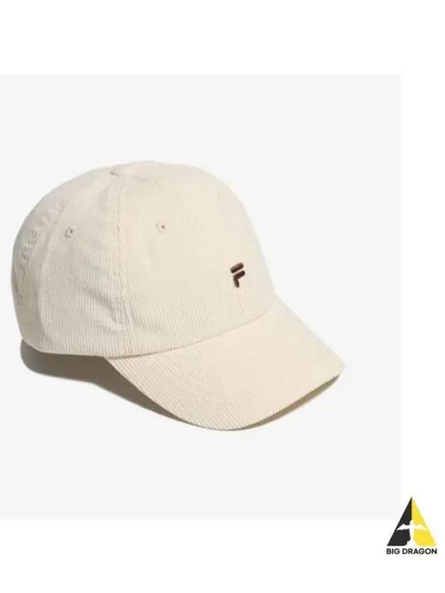 Corduroy ball cap FS3CPG4308XCRM - FILA - BALAAN 1