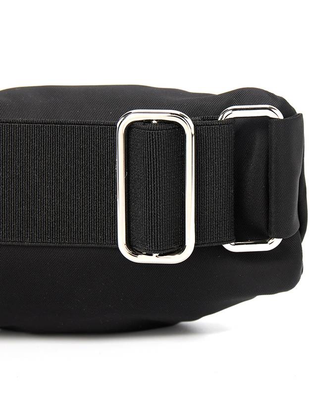 Triangle Logo Mini Pouch Belt Bag Black - PRADA - BALAAN 9