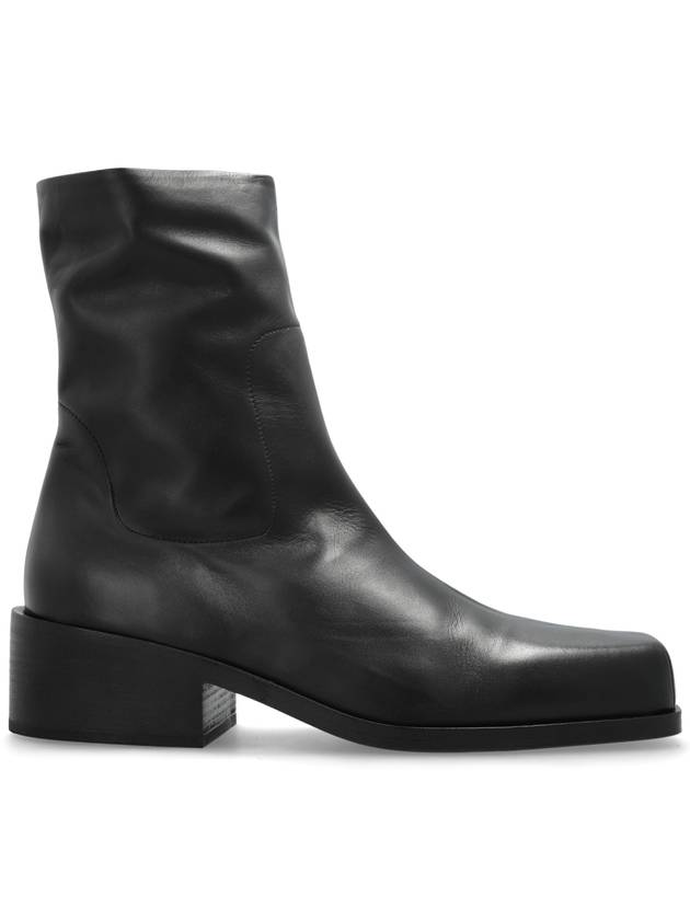 Marsell Leather Ankle Boots, Men's, Black - MARSELL - BALAAN 1