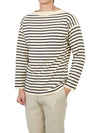 Boatman Striped Knit Top Blue Ivory - ANDERSEN-ANDERSEN - BALAAN 6