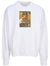 Men's Caravaggio Logo Sweatshirt White - OFF WHITE - BALAAN 1